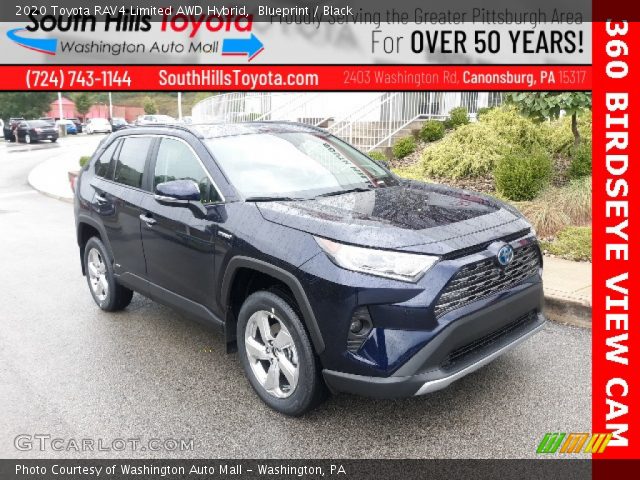 2020 Toyota RAV4 Limited AWD Hybrid in Blueprint