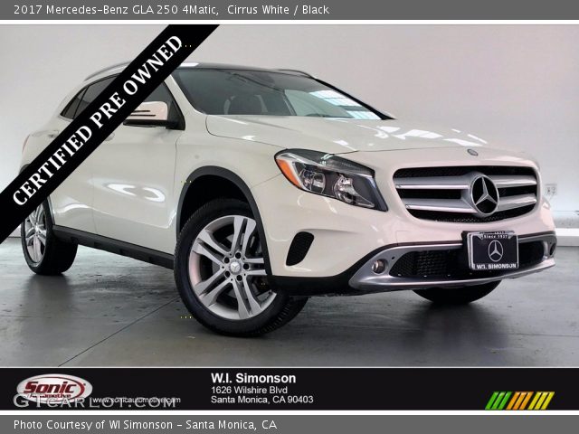 2017 Mercedes-Benz GLA 250 4Matic in Cirrus White