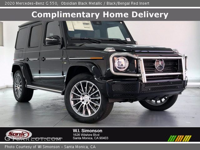 2020 Mercedes-Benz G 550 in Obsidian Black Metallic