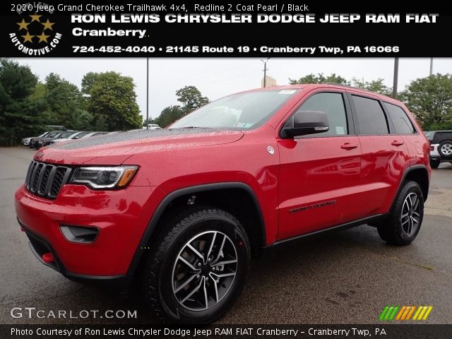 2020 Jeep Grand Cherokee Trailhawk 4x4 in Redline 2 Coat Pearl
