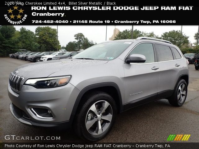 2020 Jeep Cherokee Limited 4x4 in Billet Silver Metallic