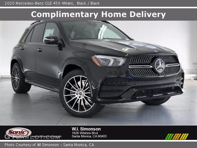 2020 Mercedes-Benz GLE 450 4Matic in Black