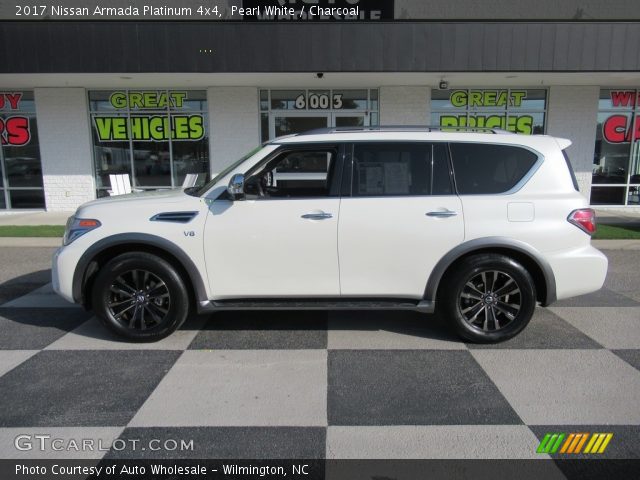 2017 Nissan Armada Platinum 4x4 in Pearl White