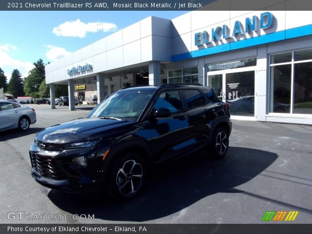 2021 Chevrolet TrailBlazer RS AWD in Mosaic Black Metallic