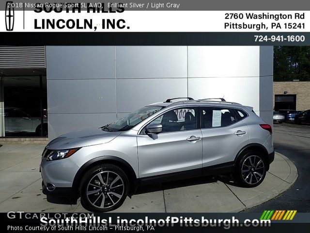 2018 Nissan Rogue Sport SL AWD in Brilliant Silver