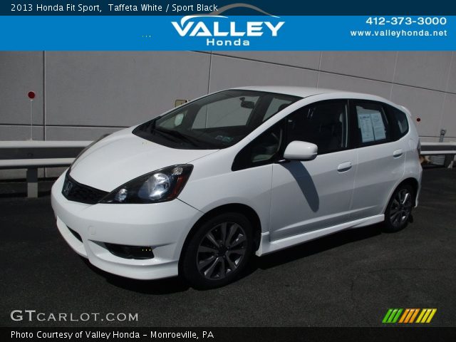 2013 Honda Fit Sport in Taffeta White
