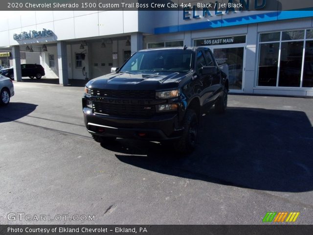 2020 Chevrolet Silverado 1500 Custom Trail Boss Crew Cab 4x4 in Black