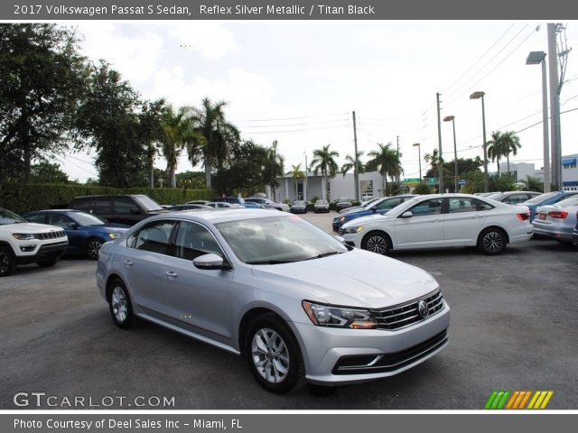 2017 Volkswagen Passat S Sedan in Reflex Silver Metallic