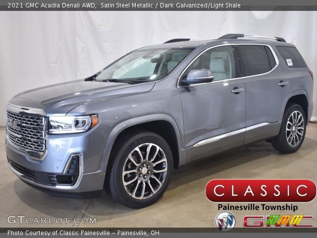 2021 GMC Acadia Denali AWD in Satin Steel Metallic