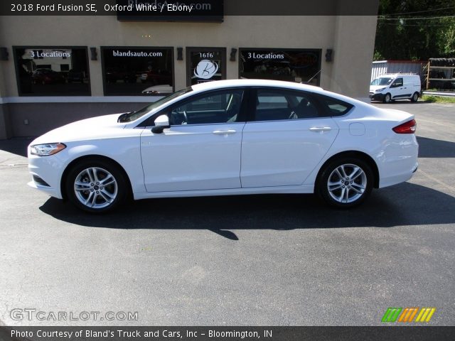 2018 Ford Fusion SE in Oxford White