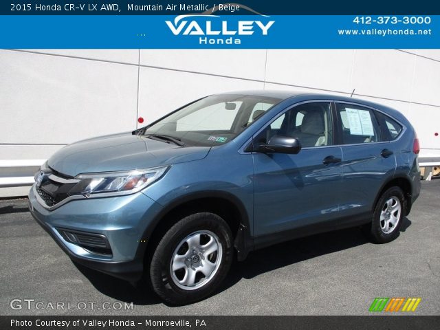 2015 Honda CR-V LX AWD in Mountain Air Metallic