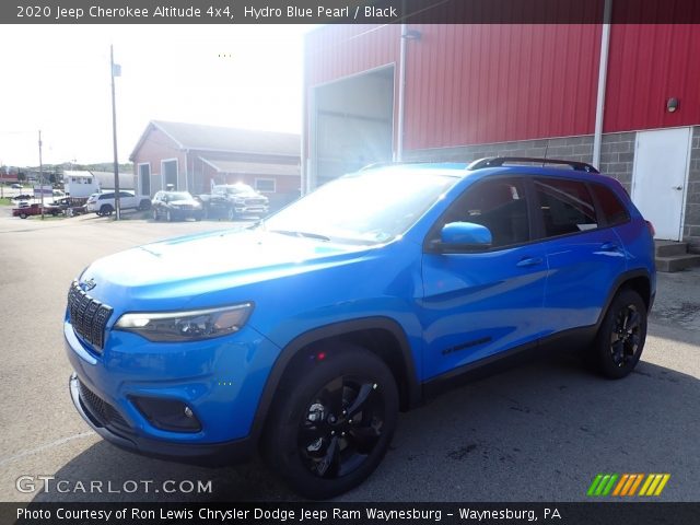 2020 Jeep Cherokee Altitude 4x4 in Hydro Blue Pearl