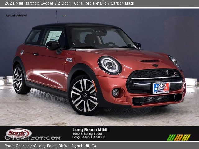 2021 Mini Hardtop Cooper S 2 Door in Coral Red Metallic