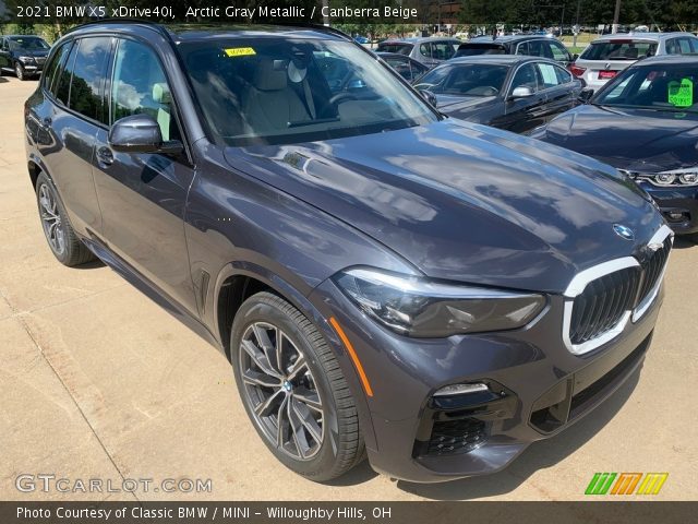 2021 BMW X5 xDrive40i in Arctic Gray Metallic