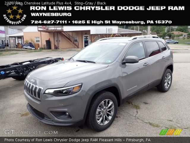 2020 Jeep Cherokee Latitude Plus 4x4 in Sting-Gray