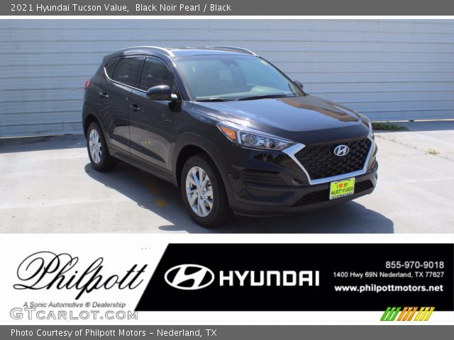 2021 Hyundai Tucson Value in Black Noir Pearl