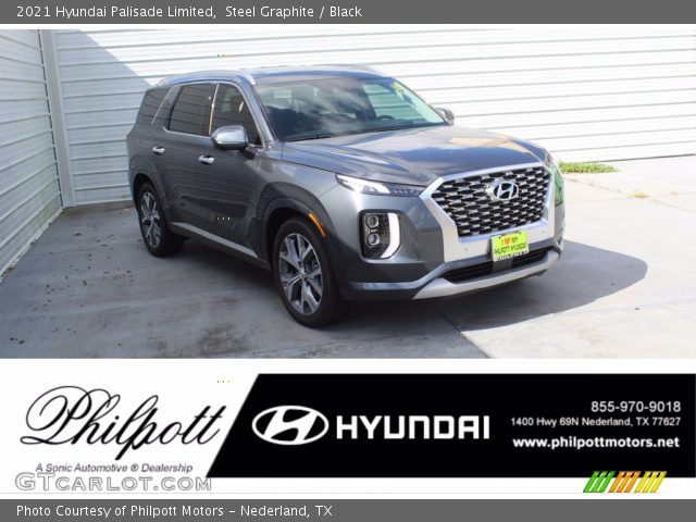 2021 Hyundai Palisade Limited in Steel Graphite