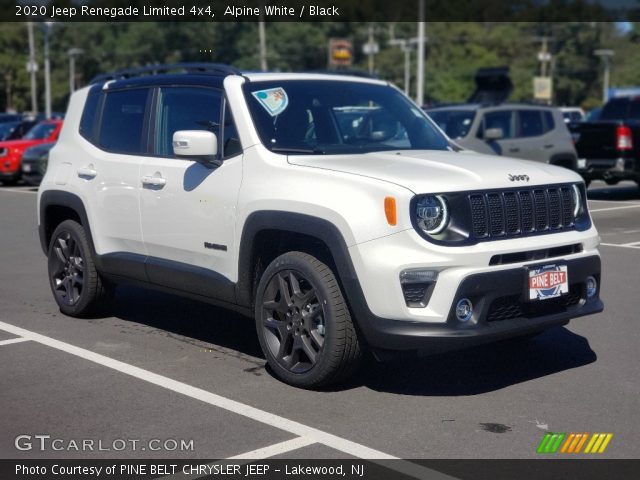 2020 Jeep Renegade Limited 4x4 in Alpine White