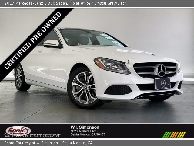 2017 Mercedes-Benz C 300 Sedan in Polar White