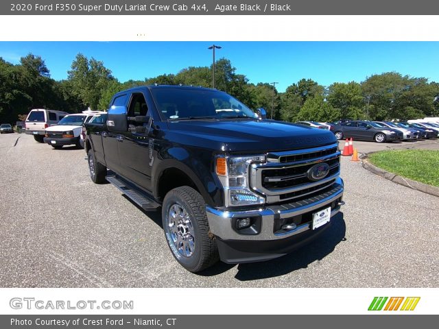 2020 Ford F350 Super Duty Lariat Crew Cab 4x4 in Agate Black
