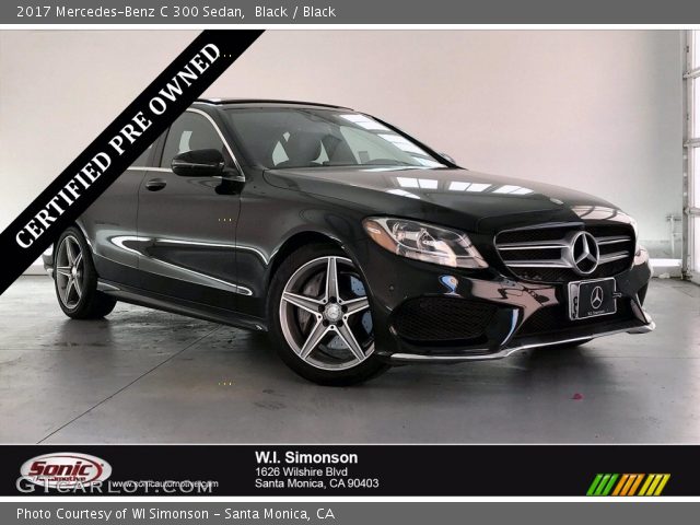 2017 Mercedes-Benz C 300 Sedan in Black