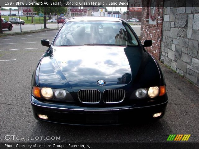 1997 BMW 5 Series 540i Sedan in Oxford Green Metallic