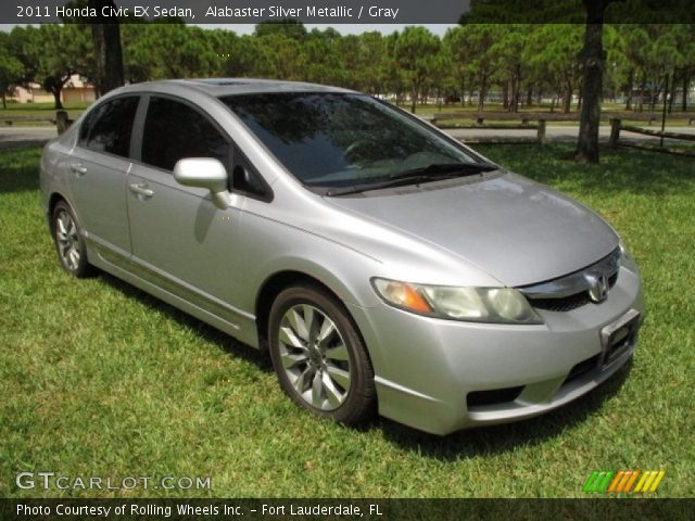 2011 Honda Civic EX Sedan in Alabaster Silver Metallic