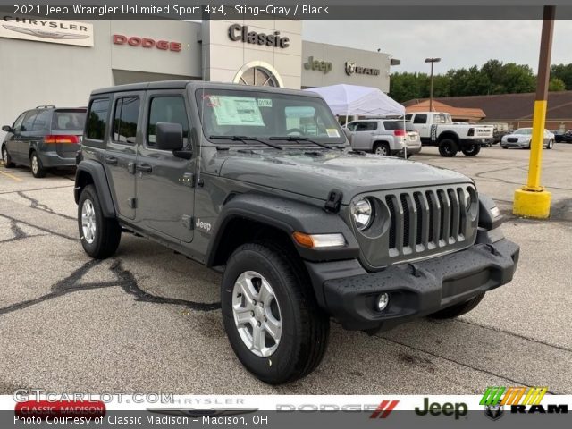 2021 Jeep Wrangler Unlimited Sport 4x4 in Sting-Gray