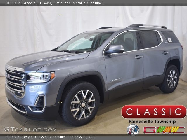 2021 GMC Acadia SLE AWD in Satin Steel Metallic