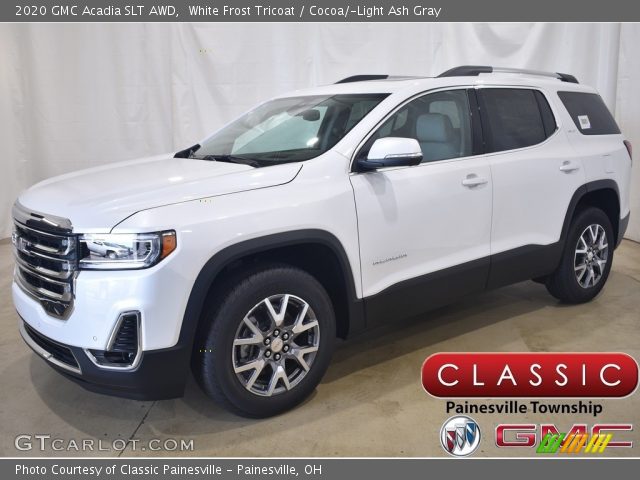 2020 GMC Acadia SLT AWD in White Frost Tricoat