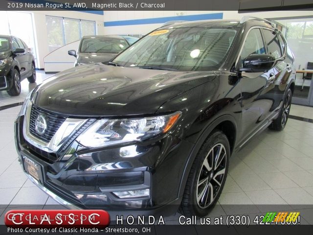 2019 Nissan Rogue SL AWD in Magnetic Black