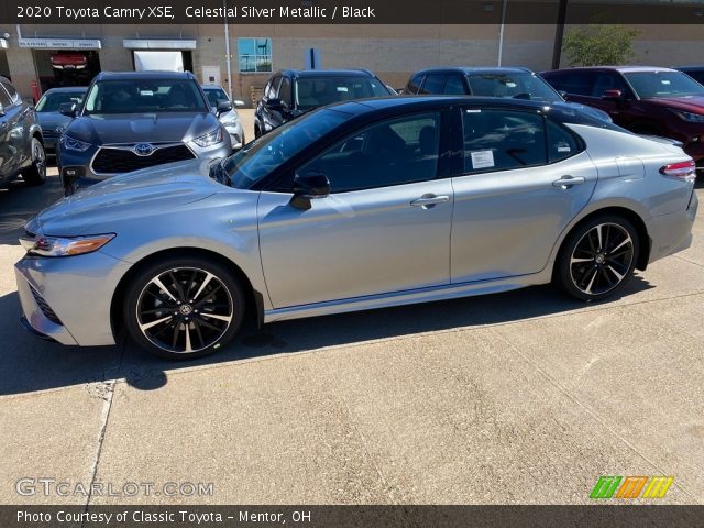 2020 Toyota Camry XSE in Celestial Silver Metallic