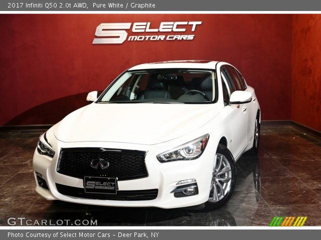 2017 Infiniti Q50 2.0t AWD in Pure White
