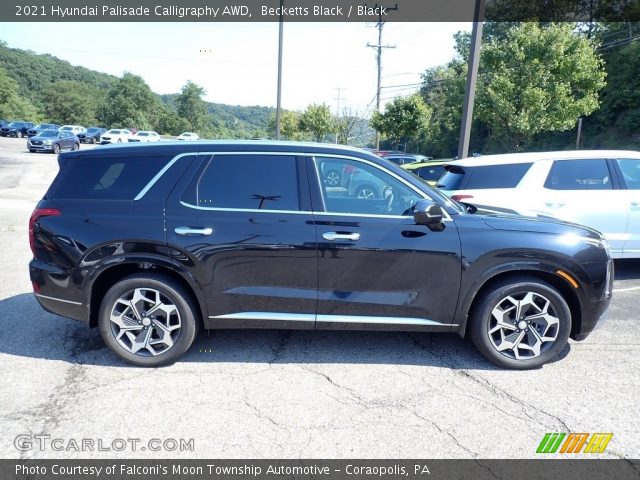 2021 Hyundai Palisade Calligraphy AWD in Becketts Black