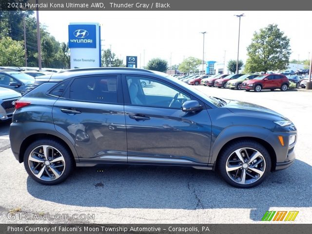 2021 Hyundai Kona Ultimate AWD in Thunder Gray