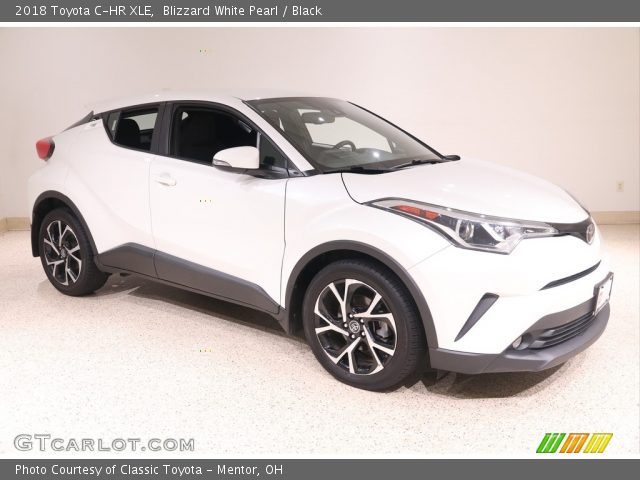 2018 Toyota C-HR XLE in Blizzard White Pearl