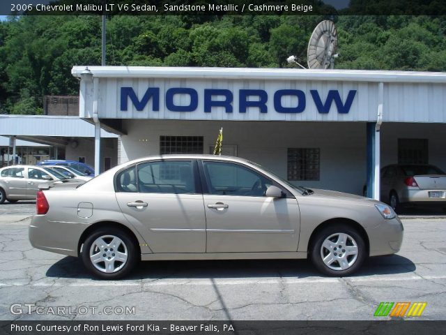 2006 Chevrolet Malibu LT V6 Sedan in Sandstone Metallic