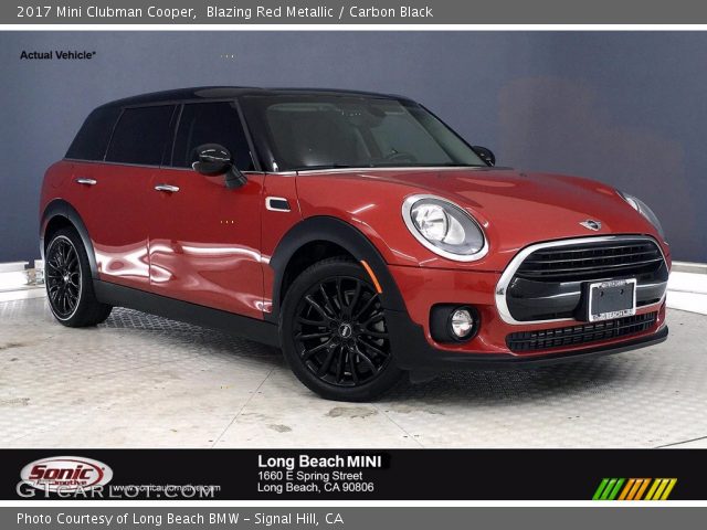 2017 Mini Clubman Cooper in Blazing Red Metallic