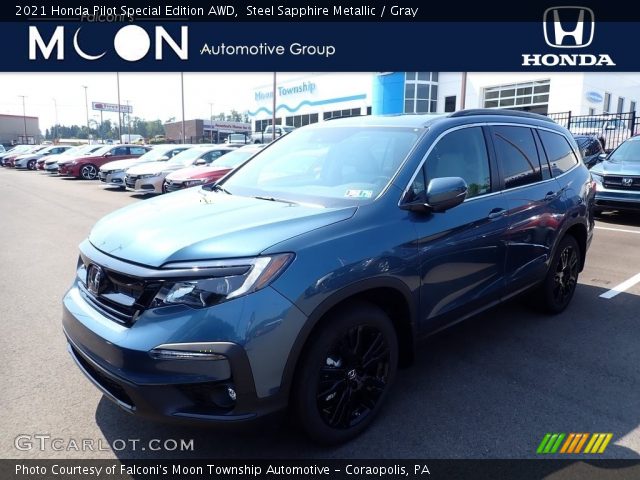 2021 Honda Pilot Special Edition AWD in Steel Sapphire Metallic
