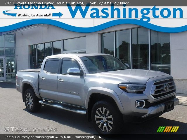 2020 Toyota Tacoma Limited Double Cab 4x4 in Silver Sky Metallic