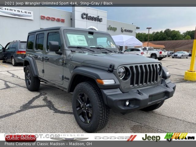 2021 Jeep Wrangler Unlimited Sport 4x4 in Sting-Gray