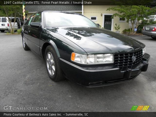 1997 Cadillac Seville STS in Forest Pearl Metallic