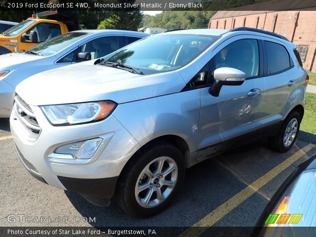 2019 Ford EcoSport SE 4WD in Moondust Silver Metallic