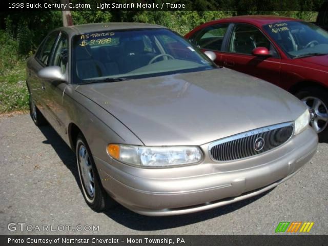1998 Buick Century Custom in Light Sandrift Metallic