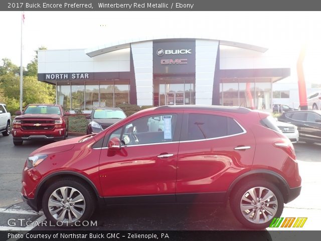 2017 Buick Encore Preferred in Winterberry Red Metallic