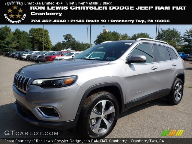 2020 Jeep Cherokee Limited 4x4 in Billet Silver Metallic
