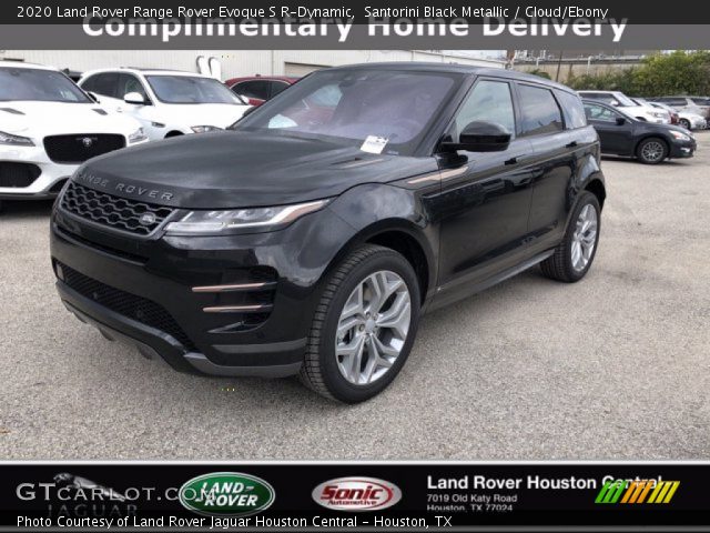 2020 Land Rover Range Rover Evoque S R-Dynamic in Santorini Black Metallic
