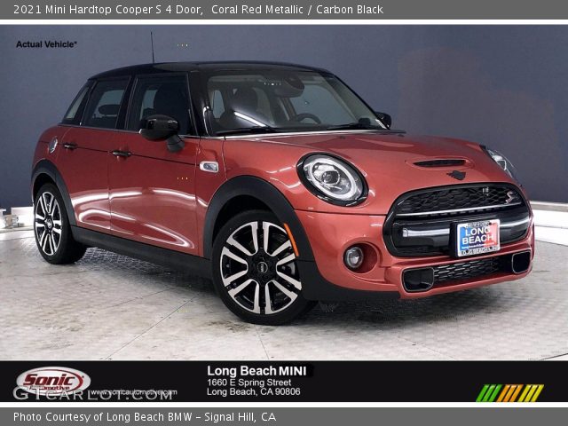 2021 Mini Hardtop Cooper S 4 Door in Coral Red Metallic