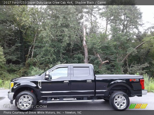 2017 Ford F250 Super Duty Lariat Crew Cab 4x4 in Shadow Black