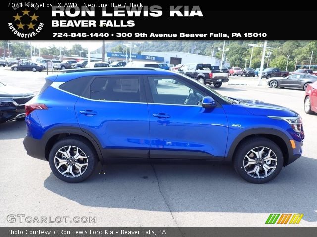 2021 Kia Seltos EX AWD in Neptune Blue